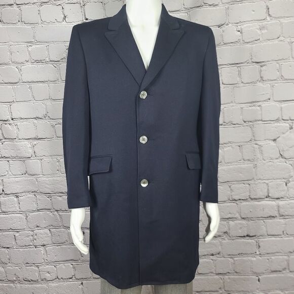Vintage Stanford Clothing Long Suit Coat, 40R - Picture 2 of 9
